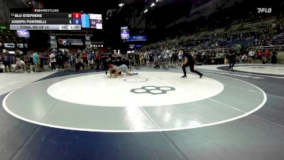 150 lbs Cons. Rd Of 16 - Blu Stephens, UT vs Joseph Pontrelli, IL