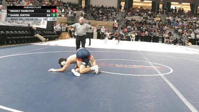 126-2A/1A Champ. Round 1 - Daniel Dirton, Bel Air vs Bradly Hamilton, Southern-G