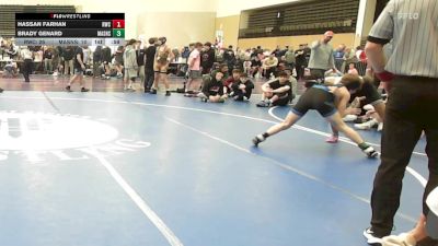 111 lbs Rr Rnd 1 - Hassan Farhan, Ruthless Blue - MSE vs Brady Genard, Mat Assassins Black - MSE