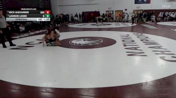 174 lbs Semifinal - Lawson Losee, Upper Iowa vs Nick Alexander, Augsburg