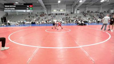 132 lbs Rr Rnd 1 - Tegan McCaw, Terps PitBull HS vs Collin Rowe, The Tribe