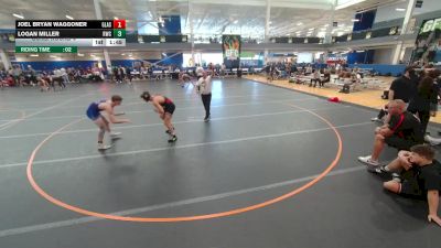 138 lbs Cons. Round 4 - Logan Miller, Riverdale vs Joel Bryan Waggoner, Unattached