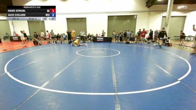 155 lbs Hans Strobl, North Carolina vs Jack Collins, New York Blue
