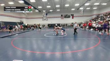 140 lbs Round 5 - Landri Von Gonten, Conroe Woodlands College Park vs Kenna Novak, Katy Cinco Ranch