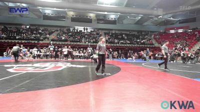 46 lbs Round Of 32 - Hadley-Glen Smith, Coweta vs Lucien Dohn, Skiatook Youth Wrestling