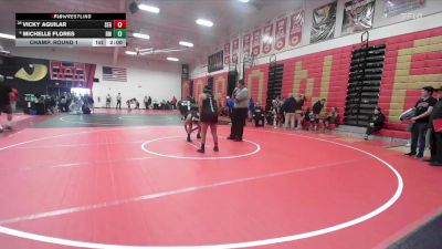 155 lbs Champ. Round 1 - Michelle Flores, Rio Mesa vs Vicky Aguilar, Segerstrom