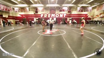 115 lbs Champ. Round 2 - Aafrin Muhammed Kasim, Lynbrook vs Lyla Tillman, American