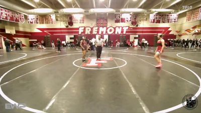 115 lbs Champ. Round 2 - Aafrin Muhammed Kasim, Lynbrook vs Lyla Tillman, American