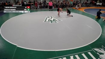 145-154 lbs Quarterfinal - Kevin Brinkley, Hannibal Pirates vs Lincoln Riemer, Lake Zurich High School