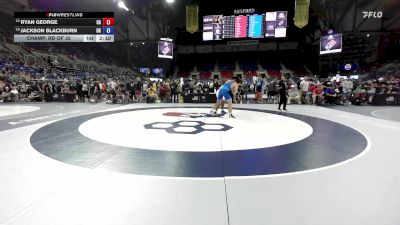 215 lbs Champ. Rd Of 32 - Ryan George, CA vs Jackson Blackburn, OK