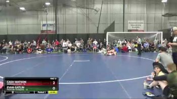 110 lbs Semis & 1st Wrestleback (8 Team) - Cash Watson, Nebraska Black vs Evan Gatlin, Missouri Avengers
