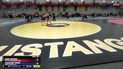 207 lbs Champ. Round 2 - Caroline Ward, North Central (IL) vs Jade Herzer, Wisconsin-Stevens Point