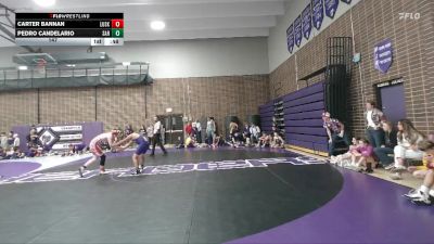 147 lbs Round 4 (6 Team) - Carter Bannan, Lusk vs Pedro Candelario, Saratoga Middle School