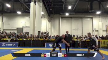 MICHAEL P. vs DIEGO N. 2025 World IBJJF Jiu-Jitsu No-Gi Championship