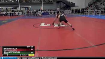 170 lbs Cons. Round 2 - Brandon Blair, Sherando High School vs Dillon Fitzpatrick, Warhill