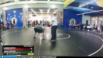 220 lbs Semis & Wb (16 Team) - Landon Revis, Alpha WC vs Aiden Gatton, Westside Wrestling Club