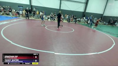 98 lbs Round 2 - Jonathan Fay, Hillsboro Mat Club vs Tommy Baxter, Punisher Wrestling Company