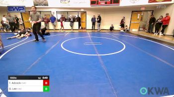 105 lbs Final - Trypp Adcock, Eufaula Ironheads Wrestling Club vs Brentley Lee, Eufaula Ironheads Wrestling Club