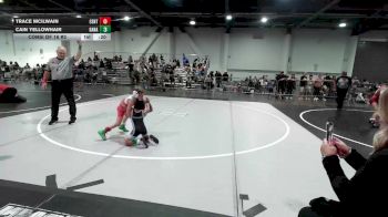 54 lbs Consi Of 16 #2 - Trace Mcilwain, Central Catholic WC vs Cain Yellowhair, Ganado WC