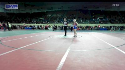 101 lbs Round Of 32 - Kennedy Postier, Bixby JH Girls vs Carli Sisco, McLoud