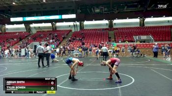 80 lbs Cons. Semi - Tyler Bowen, Wadsworth vs Abram Smith, GWC