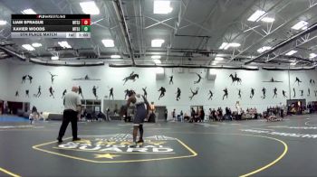 149 Freshman/Soph 5th Place Match - Xavier Woods, Mount St Joseph vs Liam Sprague, Mount St Joseph