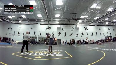 149 Freshman/Soph 5th Place Match - Xavier Woods, Mount St Joseph vs Liam Sprague, Mount St Joseph