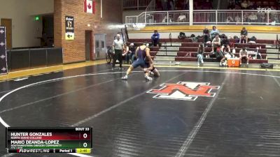 174 lbs Semifinal - Hunter Gonzales, North Idaho College vs Mario Deanda-Lopez, Southwestern Oregon Community College