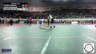 200 lbs Consi Of 16 #1 - Hayden Thompson, Prague vs Mason Eilenberger, Bixby