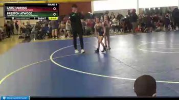 54 lbs Round 3 - Lars Hanning, Henderson Wrestling Club vs Preston Atwood, Team Vegas Jr Mustangs Wrestli