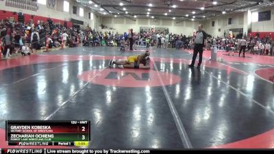 Semifinal - Zechariah Ochieng, Forest Lake Wrestling Club vs Grayden Kobeska, Victory School Of Wrestling