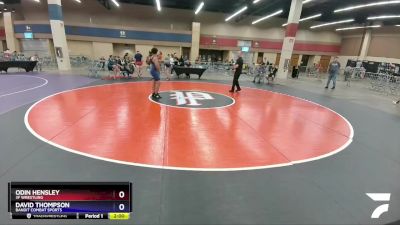 187 lbs Round 5 - Odin Hensley, 3F Wrestling vs David Thompson, Bandit Combat Sports