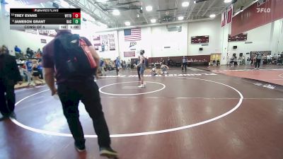 113 lbs Consi Of 4 - Trey Evans, Waterford vs Jameson Grant, Bacon Academy