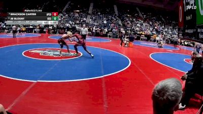 2A-144 lbs Champ. Round 1 - JB Blount, Holy Innocents Episcopal vs Brackson Carter, Appling County