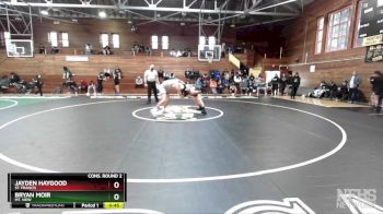 144 lbs Cons. Round 2 - Jayden Haygood, St. Francis vs Bryan Moir, Mt. View