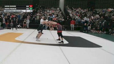122-H lbs Round Of 64 - Jason Hughes, Clearview vs Dante Francis, Savage Wrestling Academy