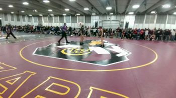 120 lbs Champ. Round 1 - Remington Zimmerer, Regis Jesuit vs Jasmine Thomas, Cheyenne East