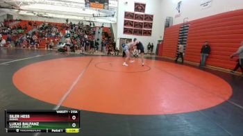 215A Round 1 - Siler Hess, Dubois vs Lukas Balfanz, Campbell County