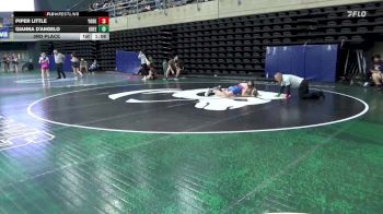 95 lbs 3rd Place - Piper Little, York vs Gianna D'Angelo, Greensburg