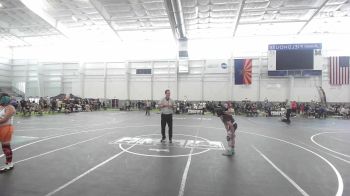 3rd Place - Davah Salazar, Wlv Jr Wrestling vs Emery Portillo, LV Bears WC