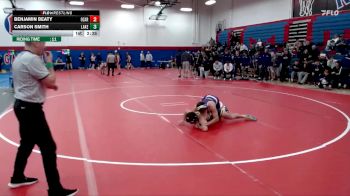 149 lbs Finals (2 Team) - Carson Smith, Lakeland vs Benjamin Beaty, University Of The Ozarks