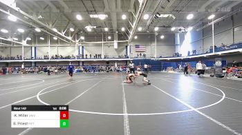 141 lbs Round Of 32 - Kal Miller, University Of Maryland vs Briar Priest, Pittsburgh