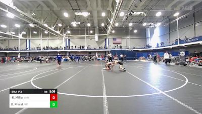 141 lbs Round Of 32 - Kal Miller, University Of Maryland vs Briar Priest, Pittsburgh