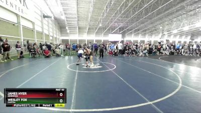 144 lbs Cons. Round 3 - James Hyer, Herriman vs Wesley Fox, Capital