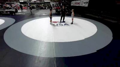 84 lbs Champ. Round 1 - Maverick Vallotton, Run To Danger Wrestling vs Jeremy Sanders, Team Arcata Wrestling Club