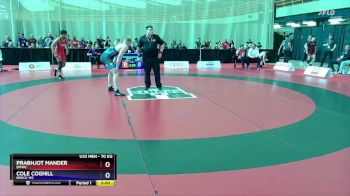 70 kg Round 3 - Prabhjot Mander, BMWC vs Cole Coghill, Brock WC
