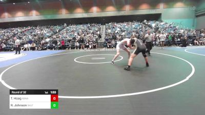 165 lbs Round Of 32 - Tristen Hoag, Army & Navy Academy vs Riley Johnson, Skutt Catholic