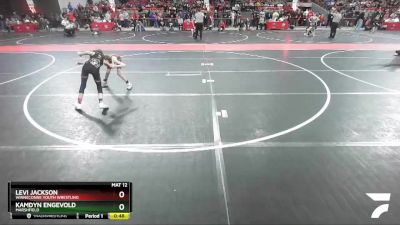 63 lbs Cons. Round 3 - Kamdyn Engevold, Marshfield vs Levi Jackson, Winneconne Youth Wrestling