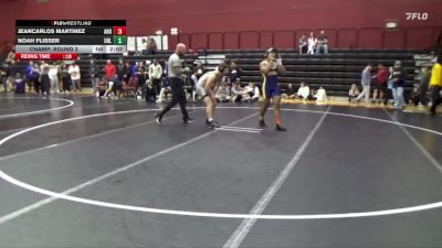 174 lbs Champ. Round 2 - Noah Flisser, NWCA - Life vs JeanCarlos Martinez, Andrew College