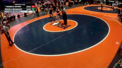 145 lbs Cons. Round 1 - Anabelle Guthke, Batavia vs Mikaela Mwangong, Macomb